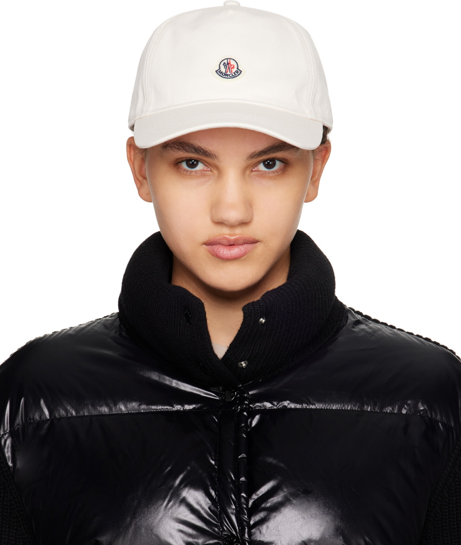 Moncler Beige Cotton Cap (Baseball Hat) main image 0