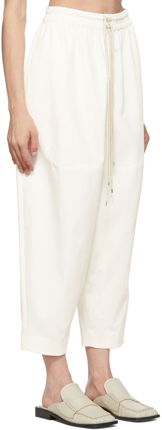 Partow White Dante Lounge Pants