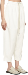 Partow White Dante Lounge Pants