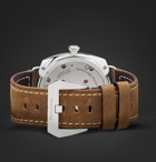Panerai - Radiomir S.L.C. 3 Days Acciaio Hand-Wound 47mm Steel and Leather Watch, Ref. No. PAM00425 - Black