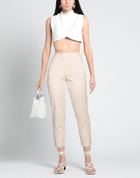 Alessia Santi Womens Pants Sand
