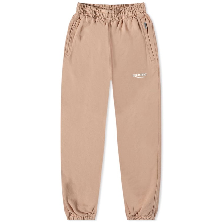 Photo: Represent Men's Owners Club Sweat Pant in Stucco