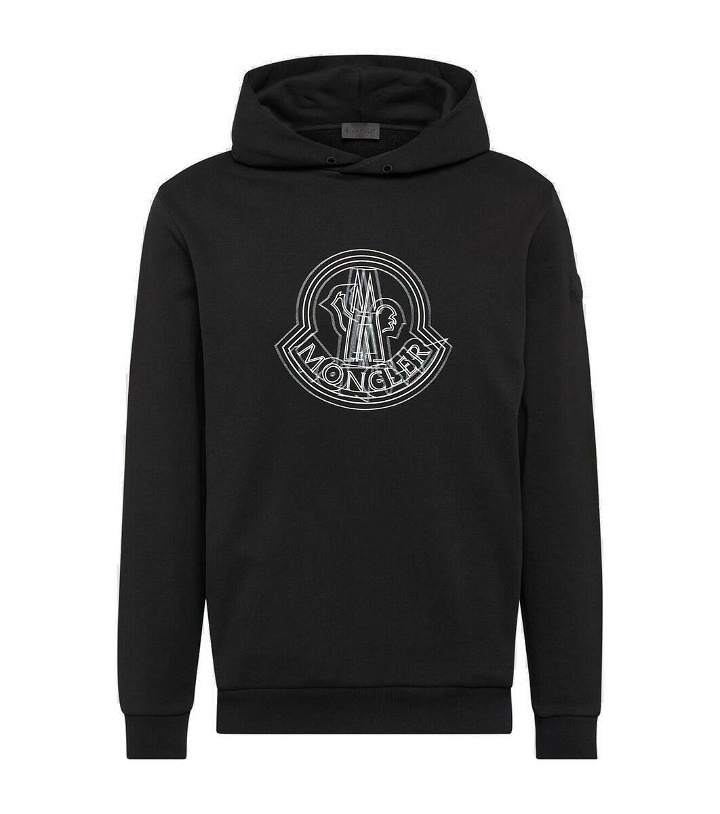 Photo: Moncler Cotton jersey hoodie