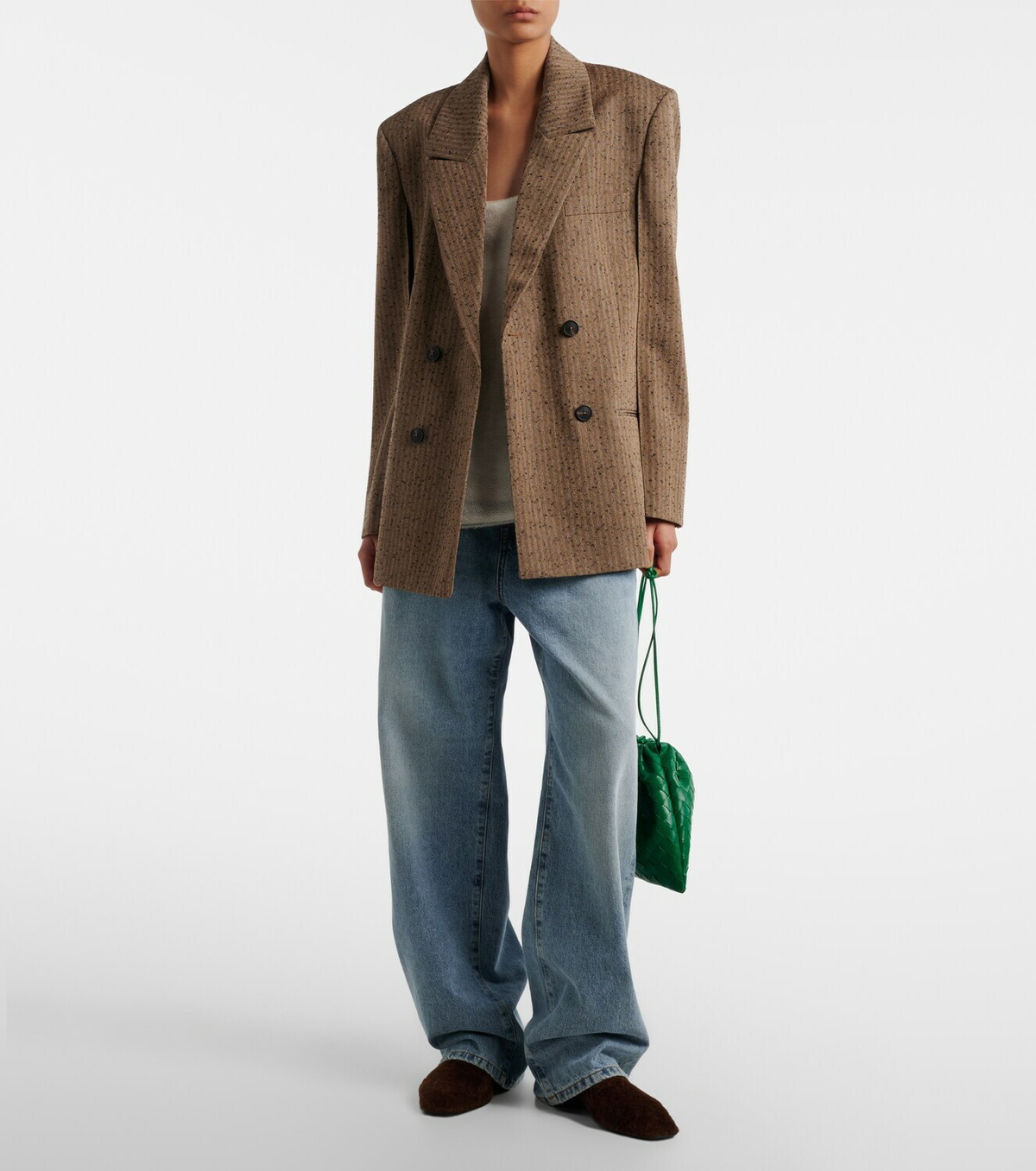Herbert Levine Soft Touch shearling loafers