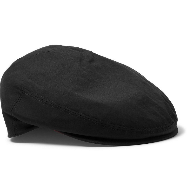 Photo: Loro Piana - Roadster Shell Flat Cap - Men - Black