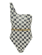 Elisabetta Franchi Logo Swimsuit