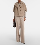 Max Mara Corvino teddy cape