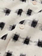 Folk - Gabe Printed Linen and Cotton-Blend Shirt - White