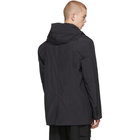 Juun.J Black Mid-Length Coat