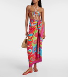 Pucci Bersaglio cotton beach cover-up