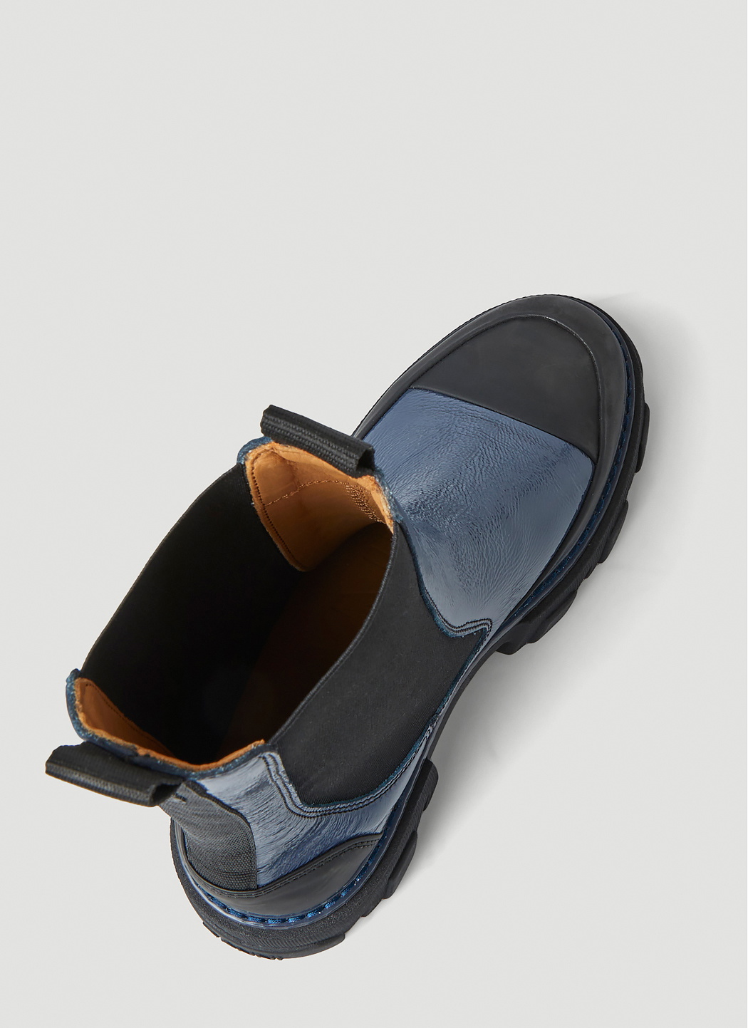 GANNI Mid Calf Chelsea Boots