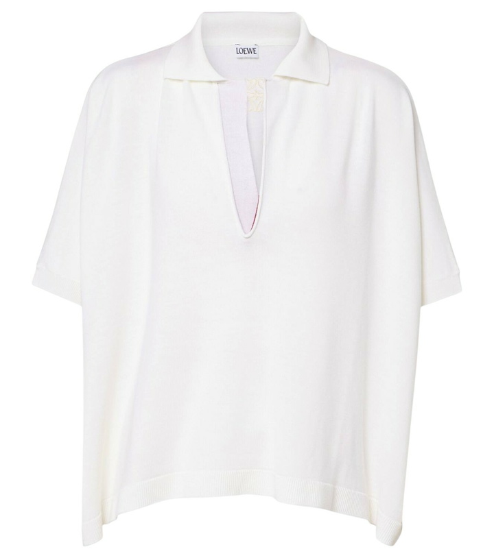 Photo: Loewe Striped wool polo sweater