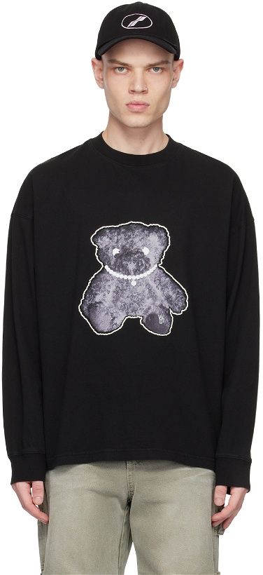 Photo: We11done Black Pearl Necklace Teddy T-Shirt