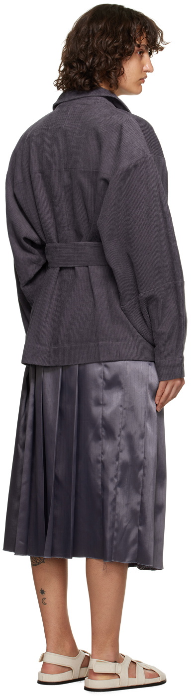 Deiji Studios Blue Belted Robe