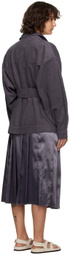 Deiji Studios Blue Belted Robe