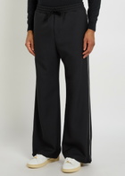 Valentino Garavani Drawstring Twill Track Pants Black