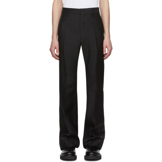 Photo: Dsquared2 Black Jazz Flare Trousers