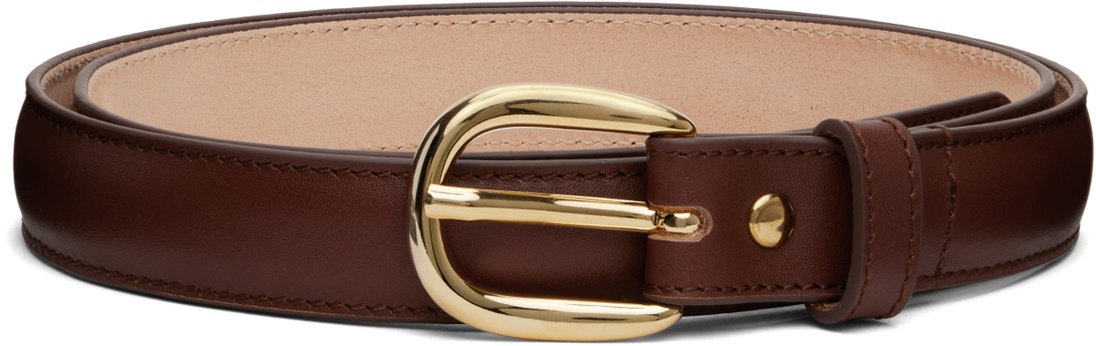 A.P.C. Tan Rosette Belt