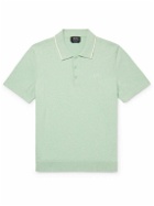 A.P.C. - Fynn Logo-Embroidered Cotton Polo Shirt - Green