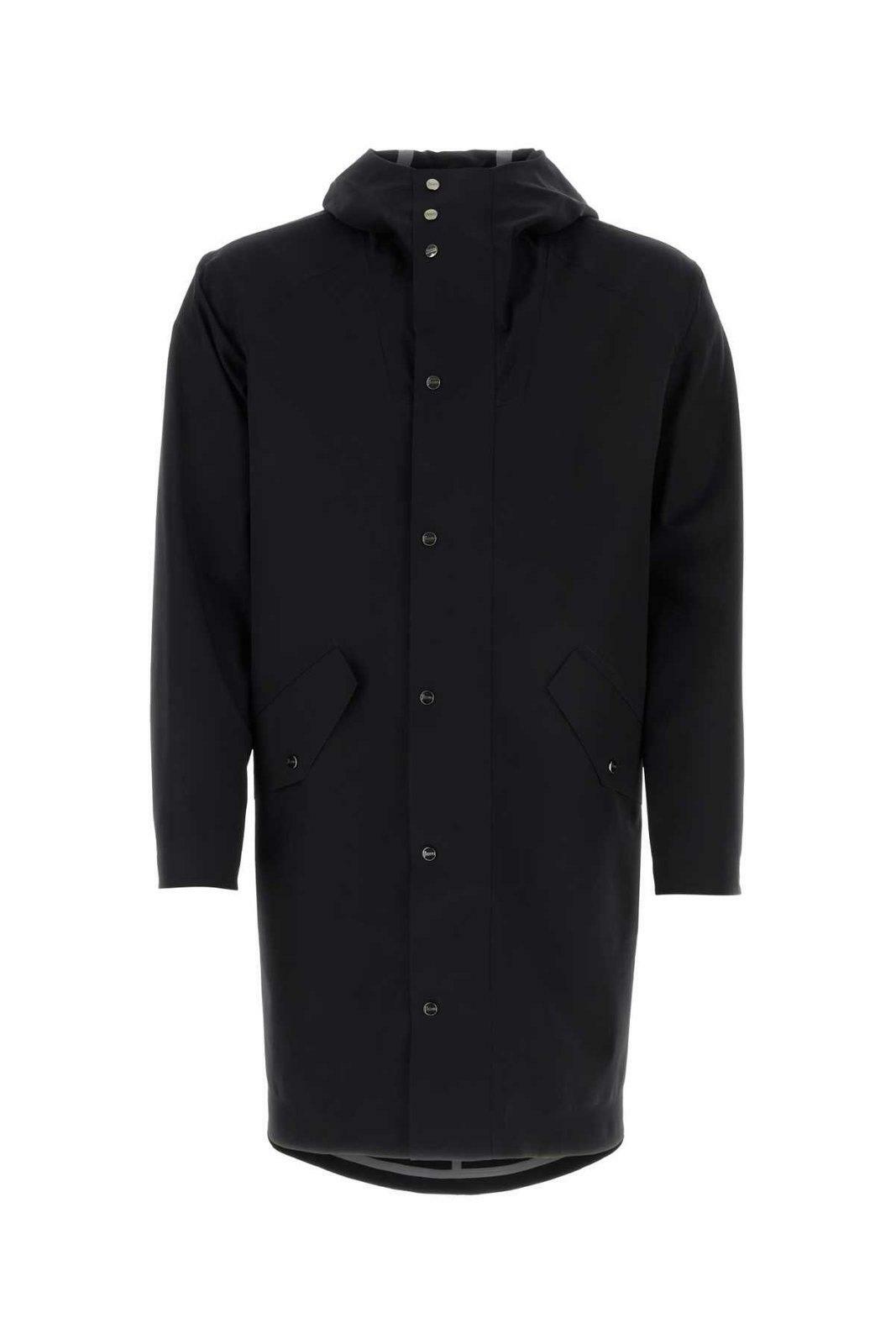 Herno Laminar - Laminar Shell Hooded Down Parka - Blue Herno