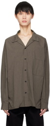 nanamica Brown Deck Shirt