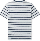 Alex Mill - Striped Slub Cotton-Jersey T-Shirt - White