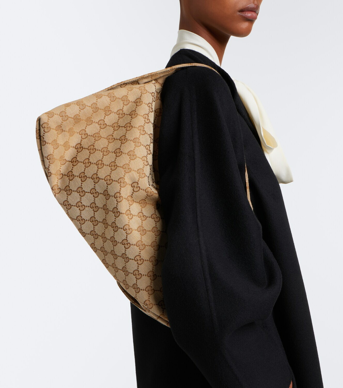 Gucci Gucci Infinity Large GG canvas shoulder bag