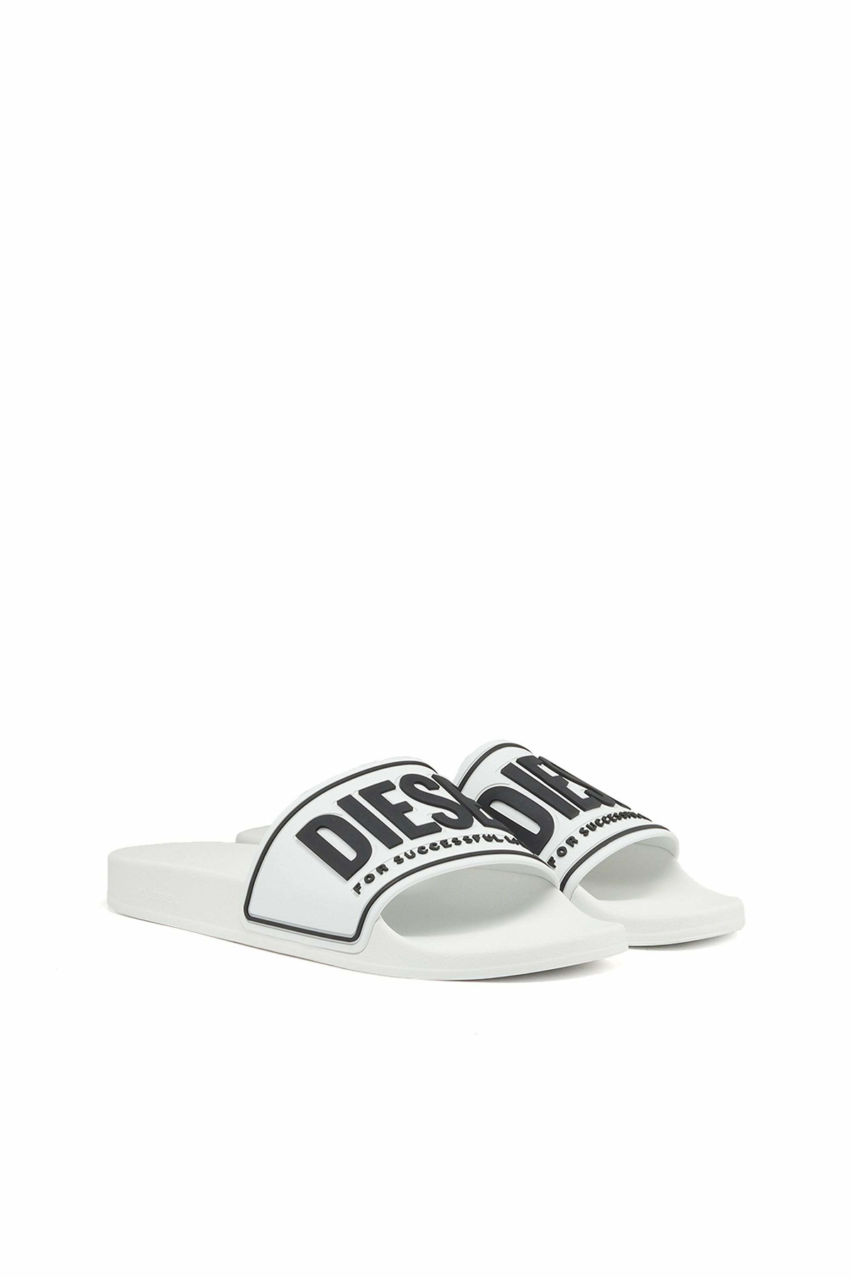 Diesel Sa-Mayemi-Pool slides with 3D logo - Slides Mens in Multicolor