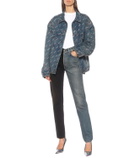 Balenciaga Embellished denim jacket