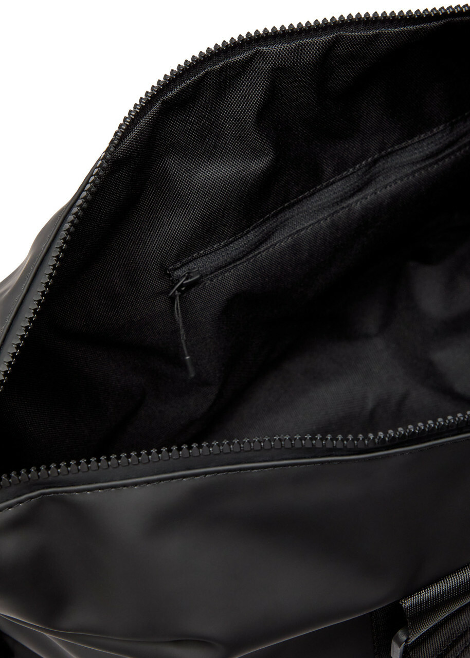 Rains Valera Weekend Small Rubberised Holdall - Black - One Size