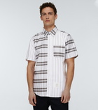 Thom Browne - Fun-Mix short-sleeved striped shirt