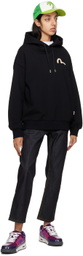 Evisu Black Tattoo Koi Hoodie