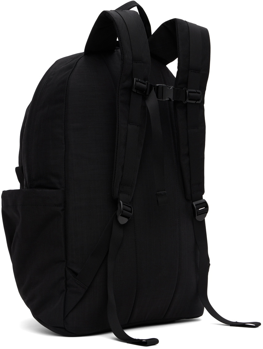 BEAMS PLUS Black Day Pack 2-Compartments Backpack Beams Plus BEAMS PLUS Black Day Pack 2-Compartments Backpack Beams Plus