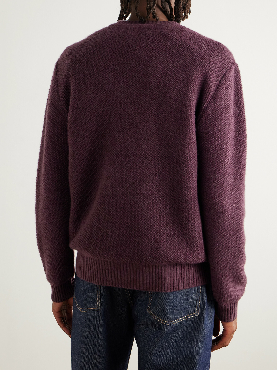 Mr P. - Cashmere Sweater - Purple