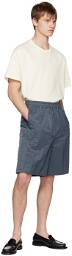 LE17SEPTEMBRE Blue Four-Pocket Shorts