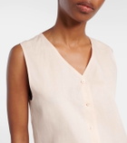 Loro Piana Milly ramie vest