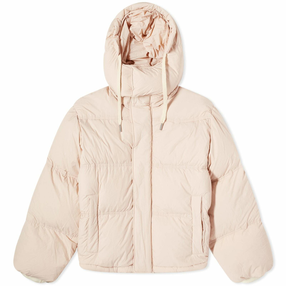 AMI Paris AMI Down Padded Jacket in Pink AMI