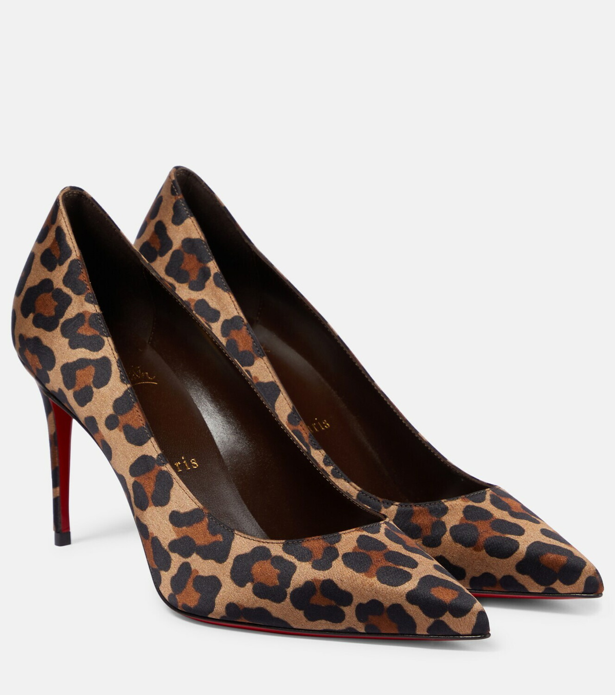 Christian Louboutin Kate Leopard Pumps 85