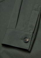 Slowear Cotton Overshirt Dark Green