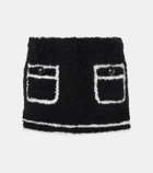 Blancha Shearling miniskirt