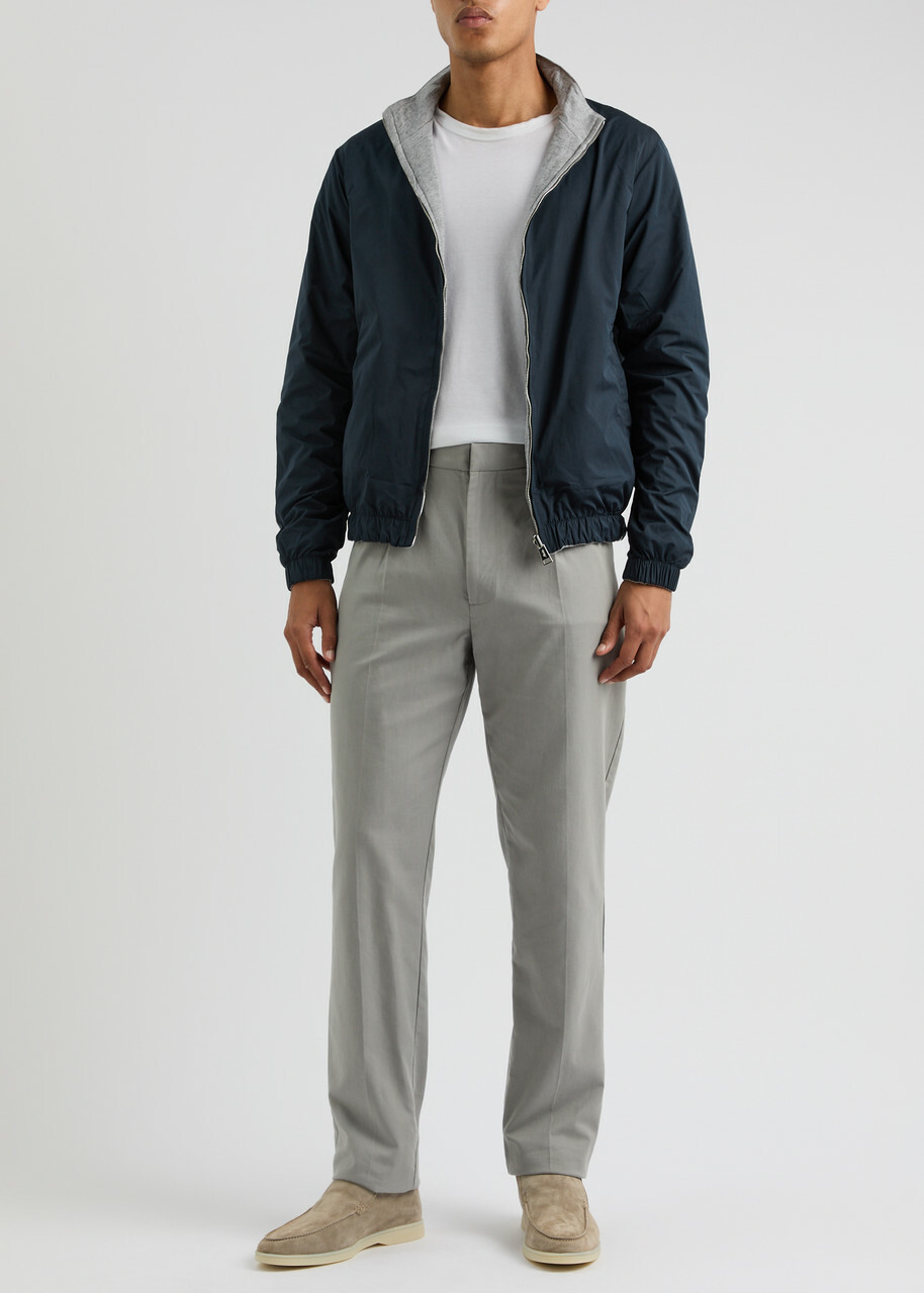 Aurélien Resort Reversible Shell Jacket Navy