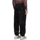 Engineered Garments Black Corduroy Painter Trousers