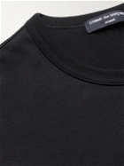Comme des Garçons HOMME - Logo-Print Cotton-Jersey T-Shirt - Black
