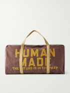 Human Made - Boston Logo-Print Cotton-Canvas Weekend Bag