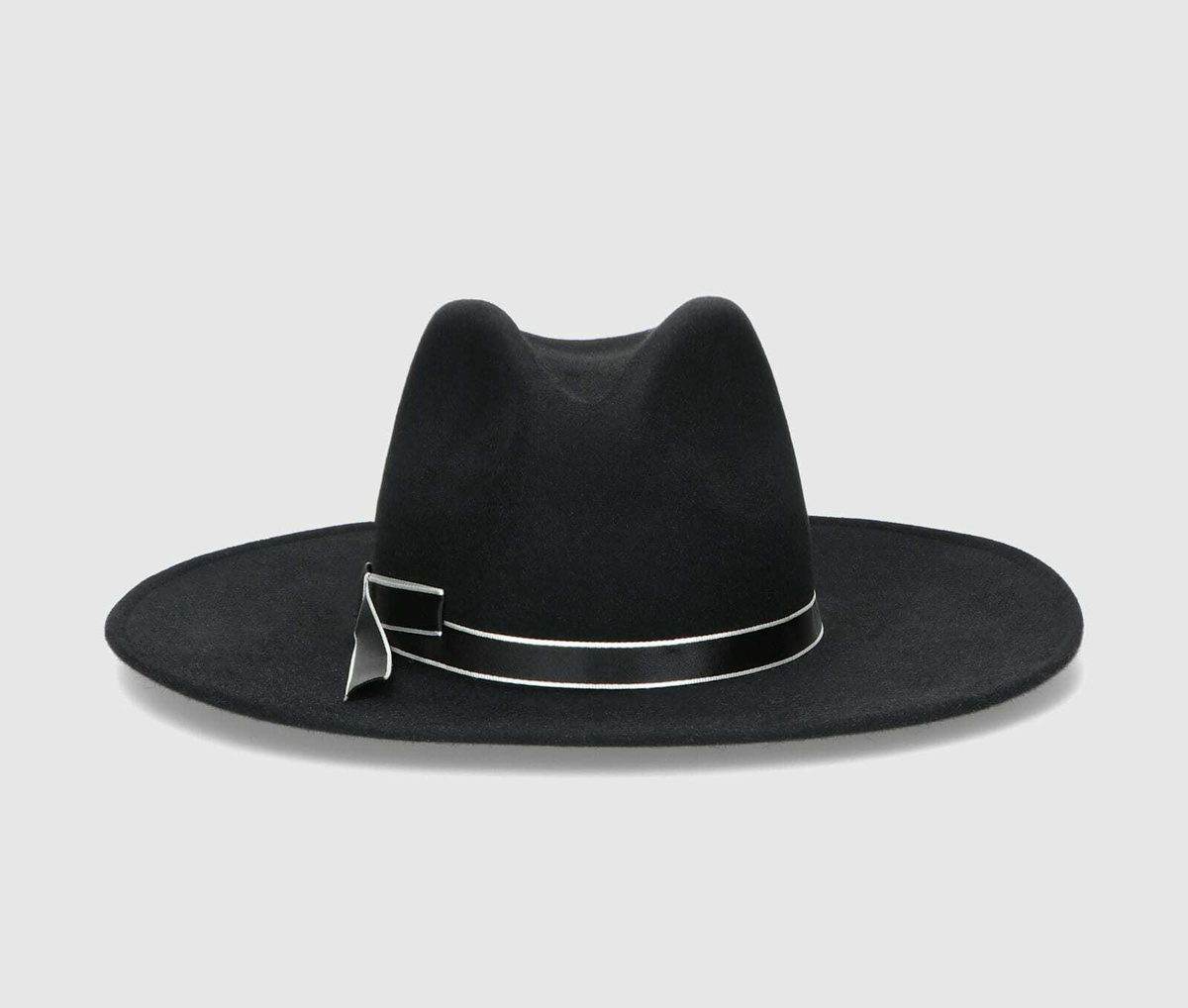 Borsalino Andrea Brushed Felt With Shiny Hatband
