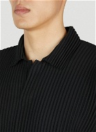 Homme Plissé Issey Miyake - Polo Shirt in Black