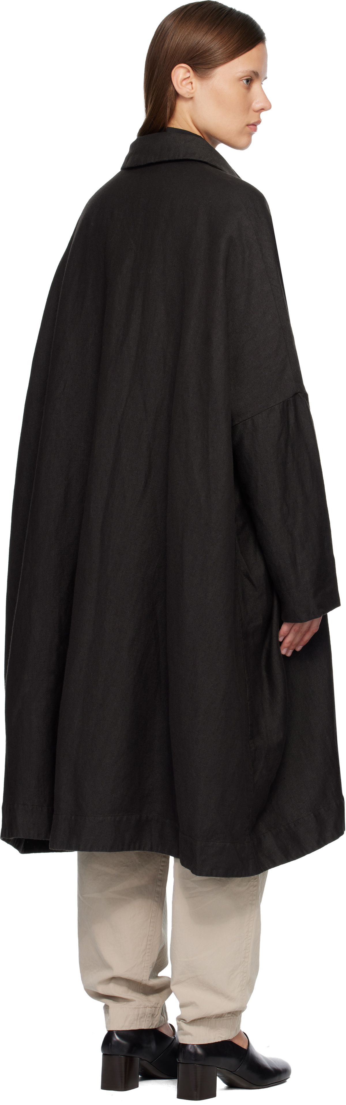 CASEY CASEY Brown Atomless Coat