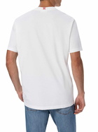 MC2 Saint Barth Man Classic Fit Cotton Jersey T-shirt Portofino With Formentera Aperitif Embroidery