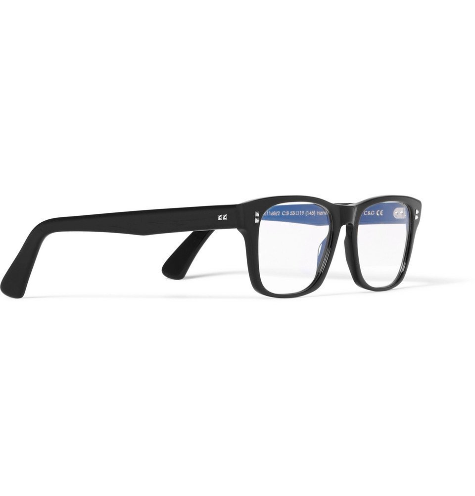 Cutler And Gross - Square-frame Acetate Optical Glasses - Men - Black 