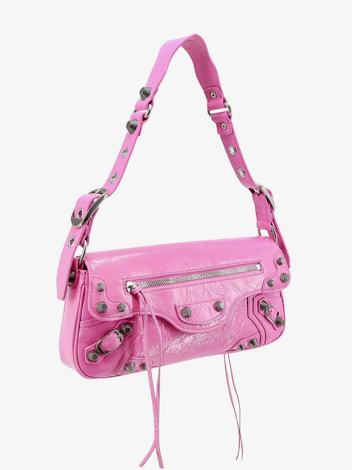 ショルダーバッグ・ポシェット Balenciaga Pink leather Le Cagole S shoulder bag Balenciaga Le Cagole XS Shoulder Bag | Pink | FARFETCH